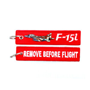 מחזיק מפתחות הסר לפני טיסה F15